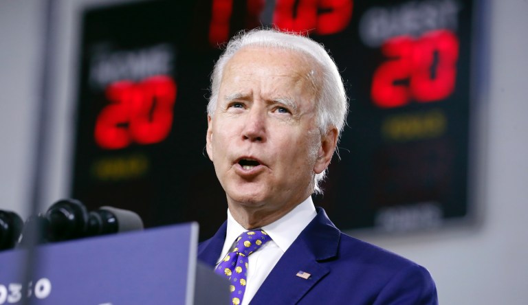 Biden says Trump ‘law and order’ crackdown a ‘strategy to revive a failing campaign’