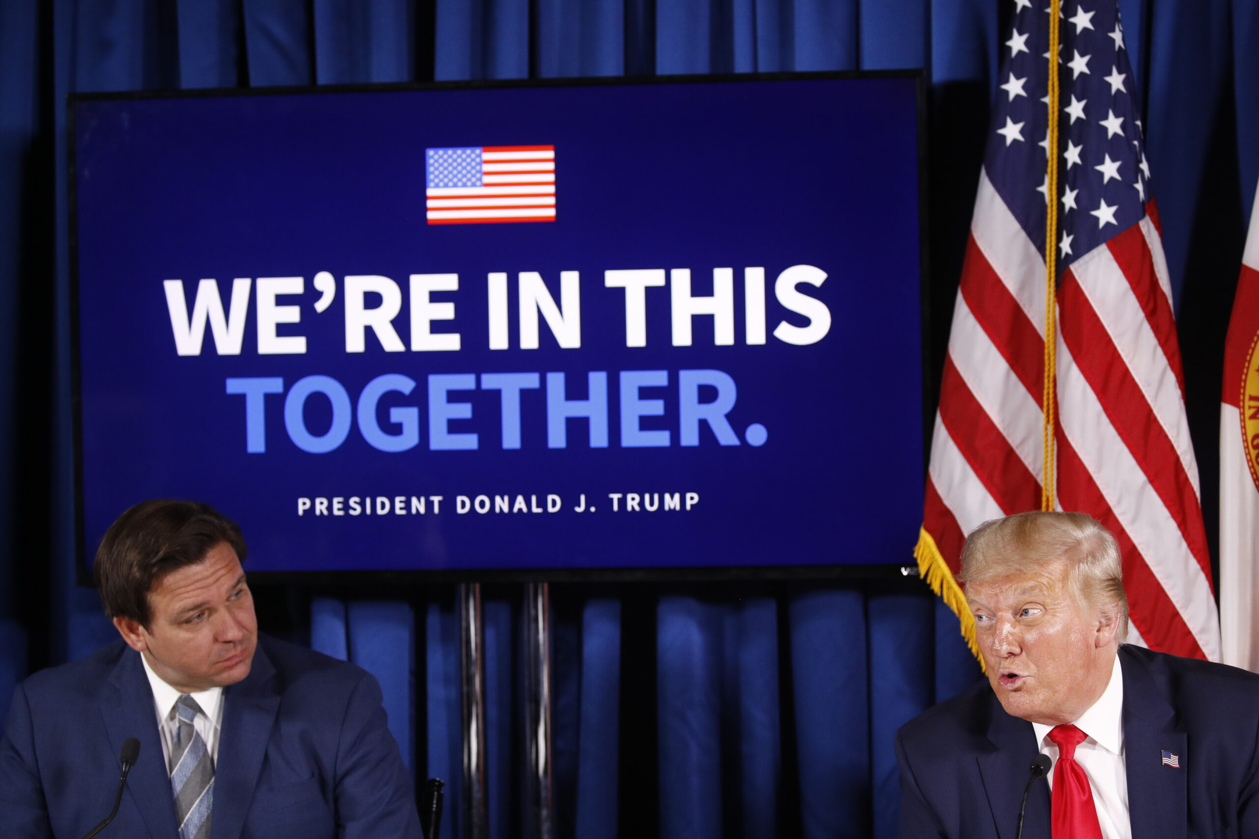 Trump floats 2024 run with DeSantis as possible running mate