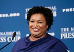 Stacey Abrams leads appeal to back Biden by 17 Democrats in keynote address