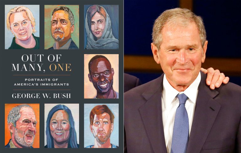 George W. Bush to unveil 43 paintings honoring immigrants in new book