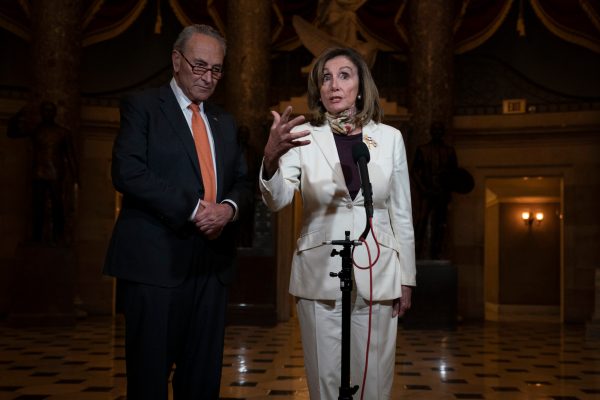 Nancy Pelosi sets expectations low for Joe Biden’s running mate pick