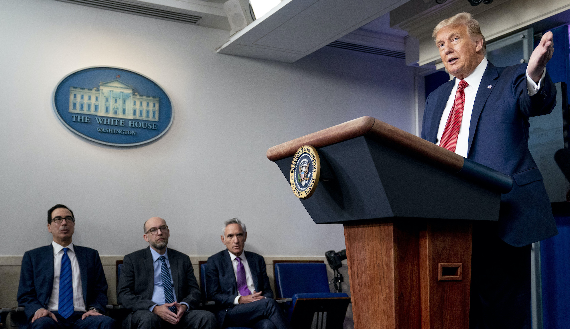 Critic of coronavirus lockdowns and school closures made adviser to President Trump
