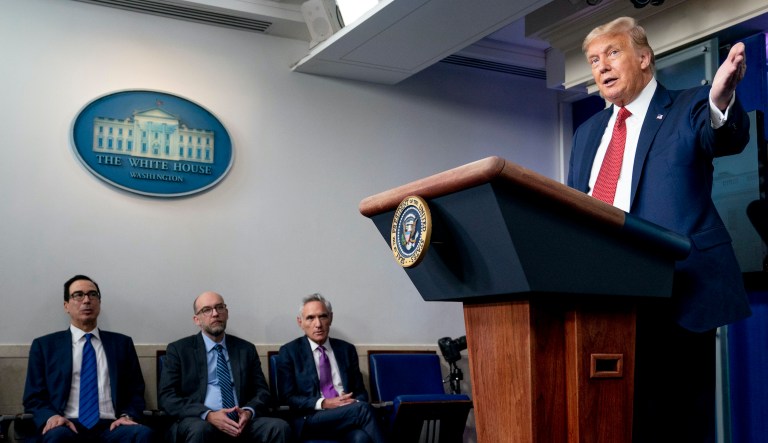 Critic of coronavirus lockdowns and school closures made adviser to President Trump