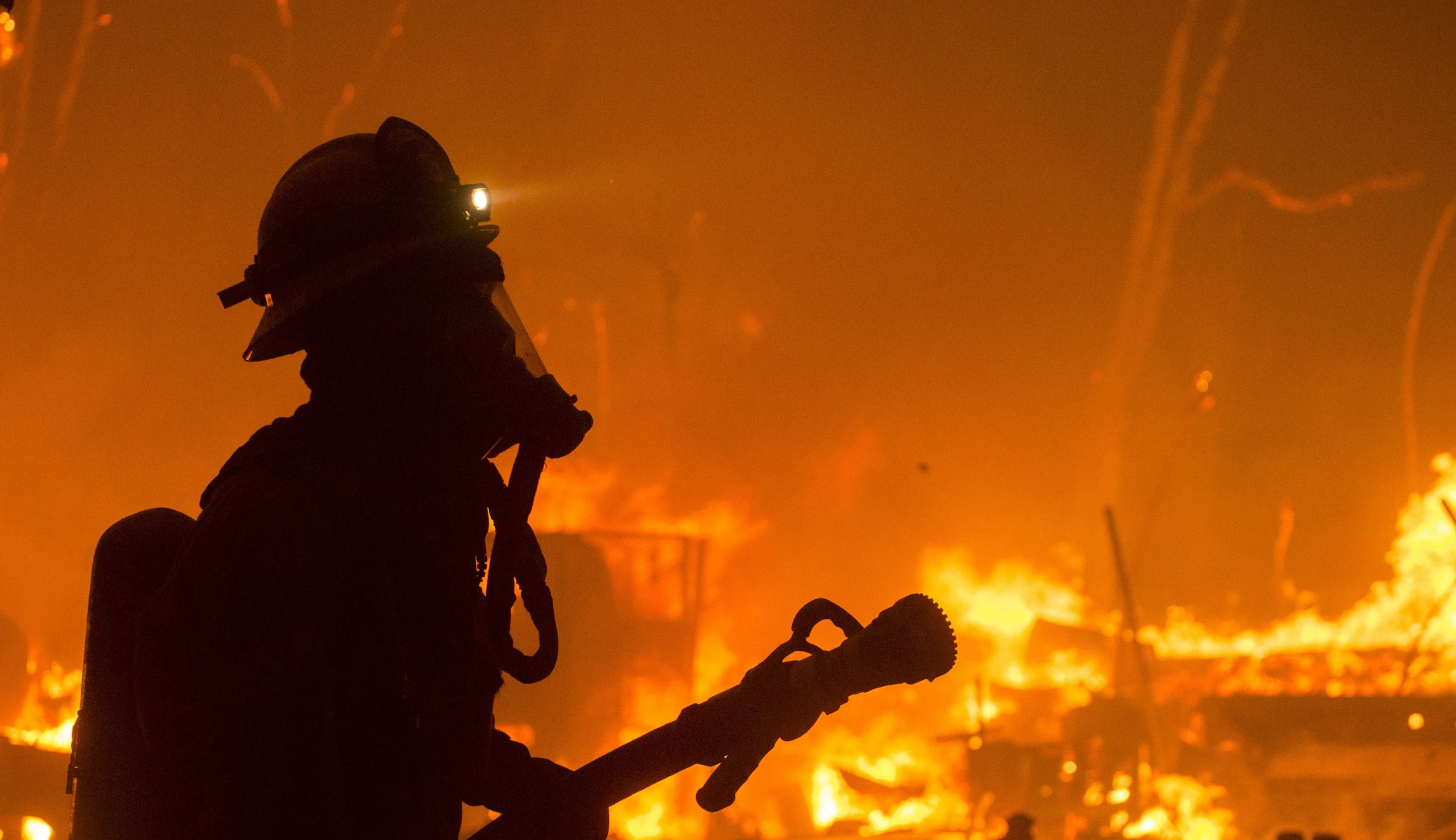 ‘Explosive fire behavior’: California firefighters battle fire tornado near Angeles National Forest
