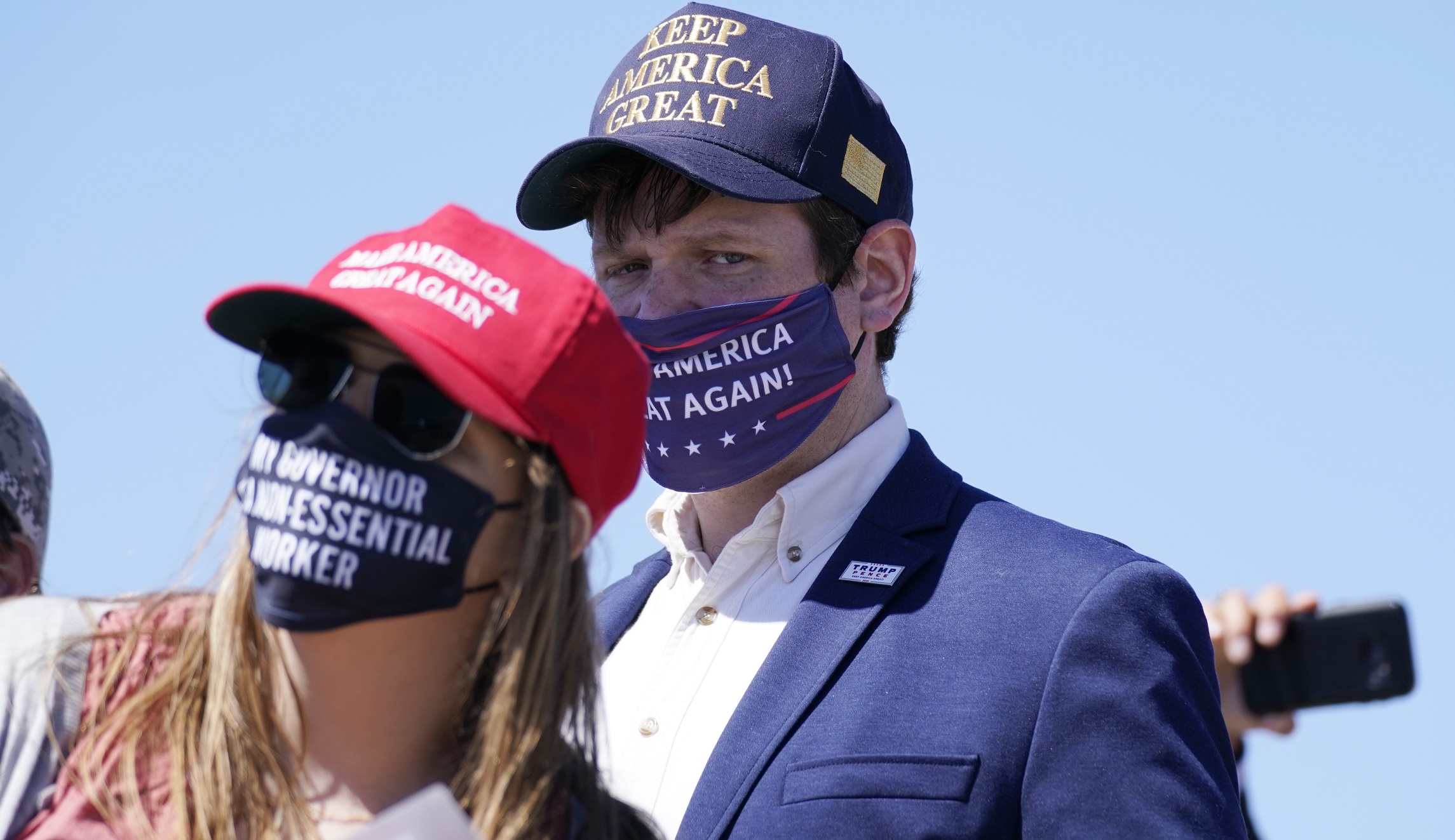 The coronavirus pandemic might help Trump