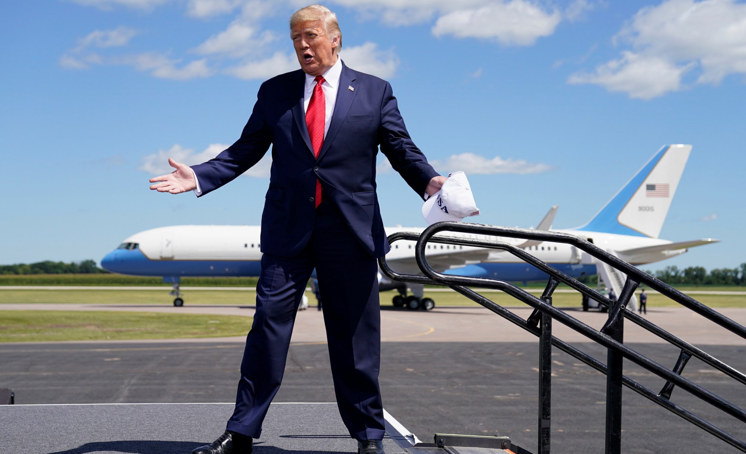 Trump launches distraction strikes on ‘Slow Joe’ ahead of Democratic convention