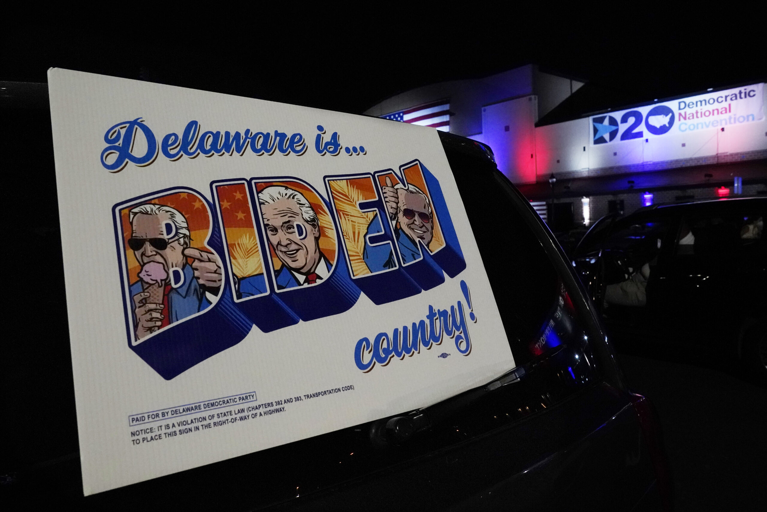 Snubbed: Eight other states gave Biden higher margin than Delaware home