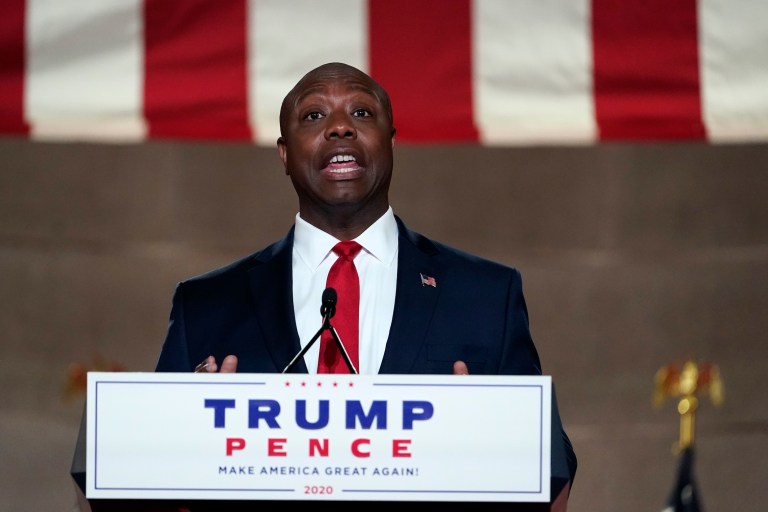 GOP convention tries a balanced law-and-order message for the suburbs