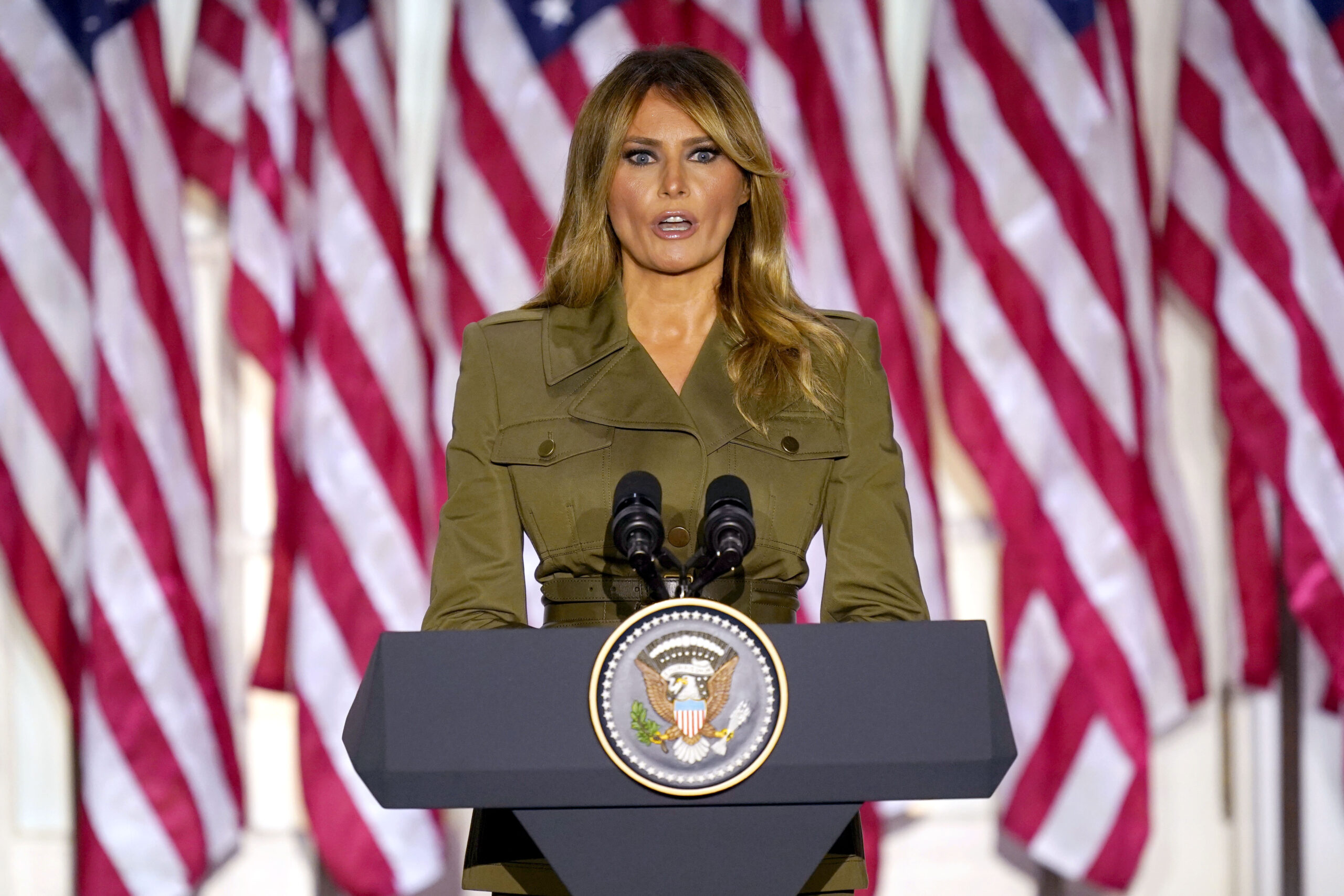 ‘Still can’t speak English’: Liberals ridicule Melania Trump’s looks and accent during RNC speech
