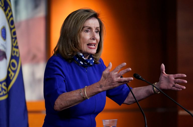 ‘Thug, Mr. President. Thug’: Pelosi slams Trump over Kim Jong Un flattery