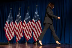 Kamala Harris really doesn’t want to talk about being a cop