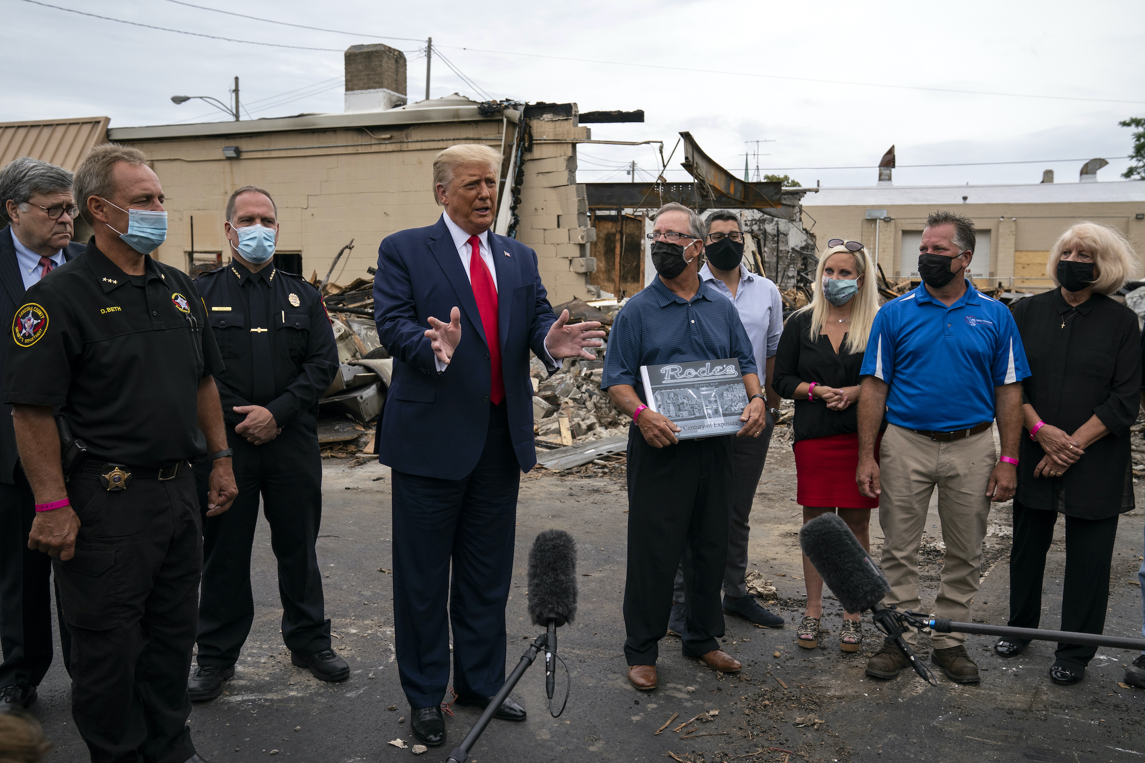 The media are lying about Jacob Blake and Trump’s visit to Kenosha