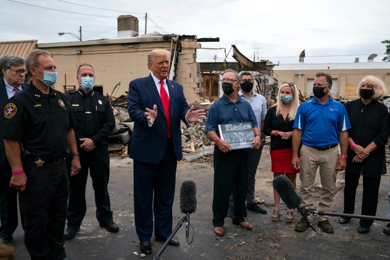 The media are lying about Jacob Blake and Trump’s visit to Kenosha