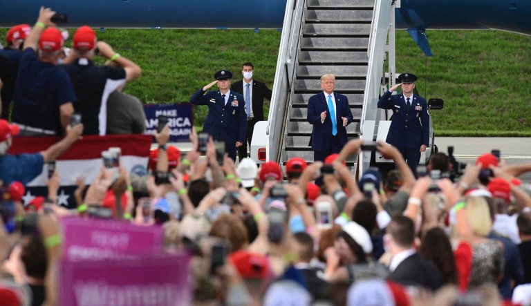 Trump tells Salena Zito Biden’s campaign is a ‘fraud’