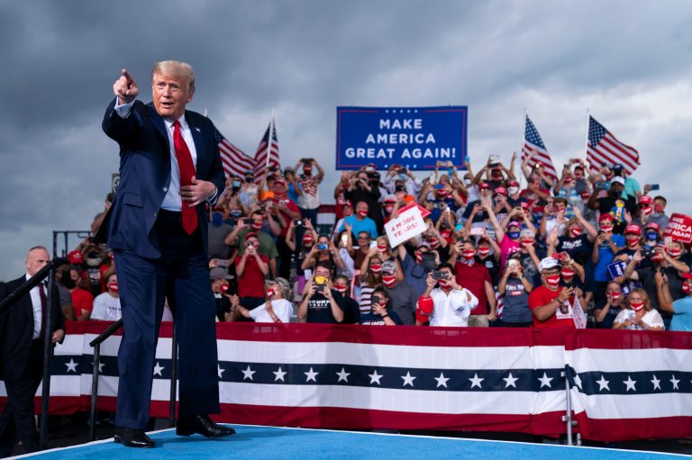 Trump has the momentum as Biden looks rattled