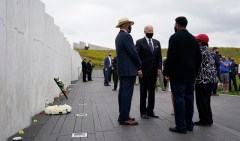 Biden is consoler in chief to Trump’s commander in chief at Shanksville 9/11 memorial