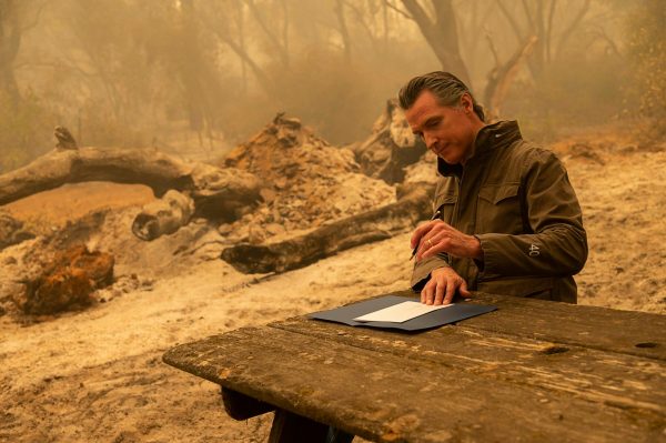 Newsom uses executive orders to press climate change agenda as California burns