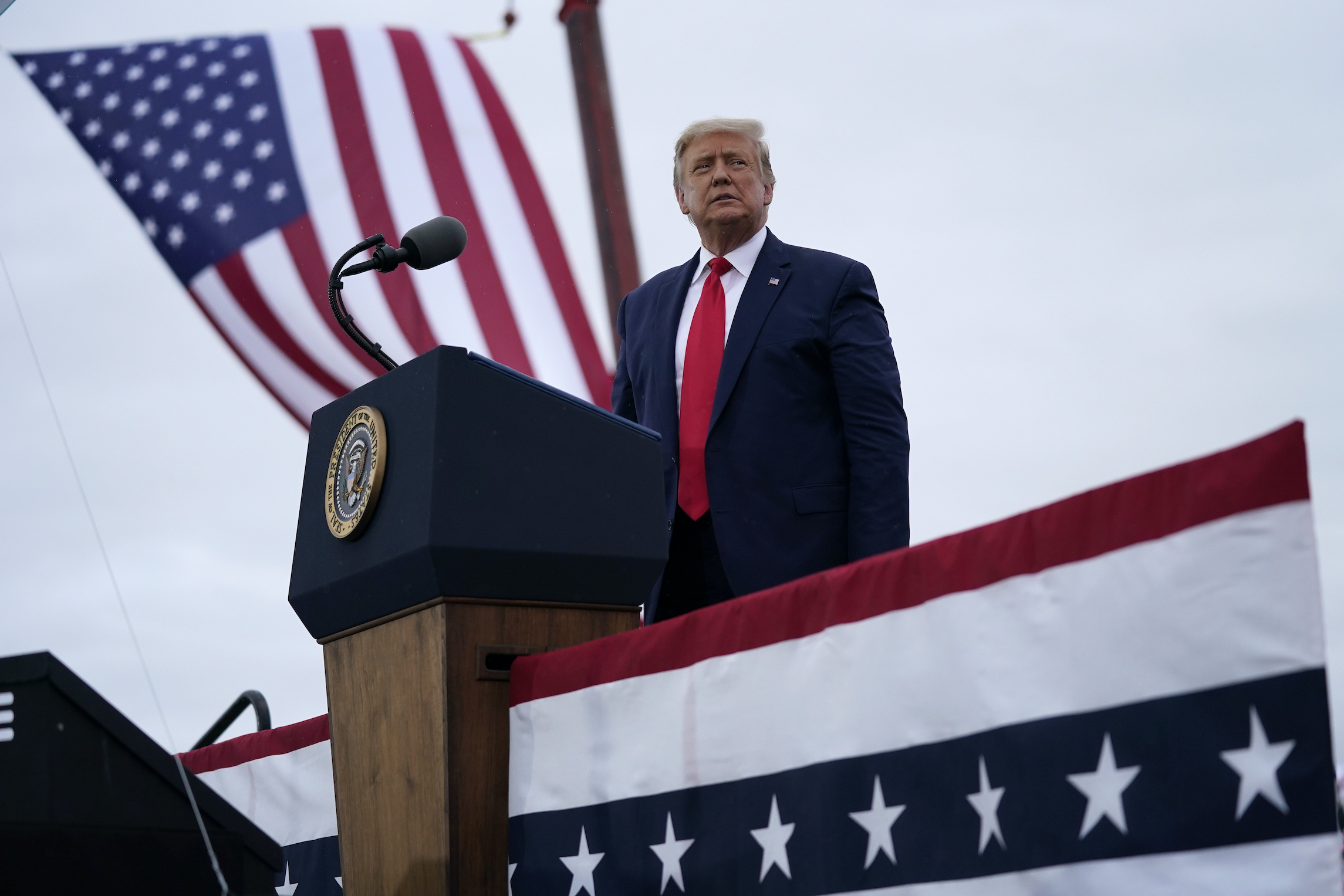 Trump moves to expand electoral map by flipping Clinton-won states