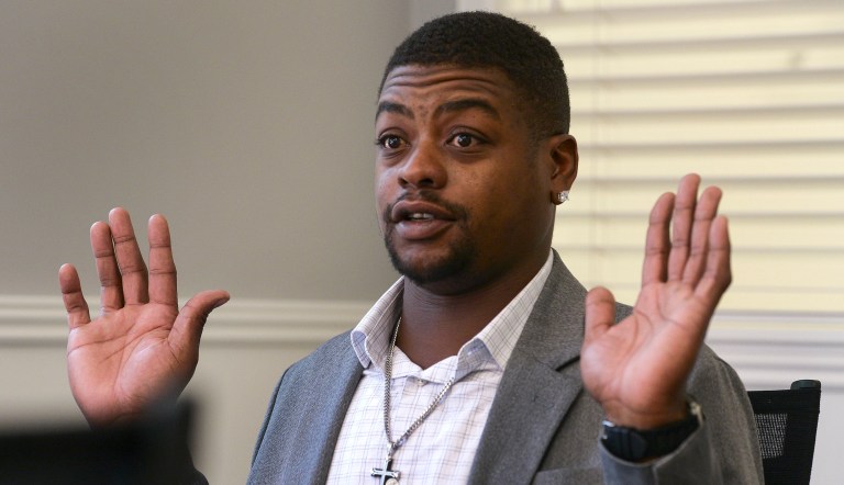 Utah officer charged after ordering K-9 to bite black man who was kneeling with his hands up