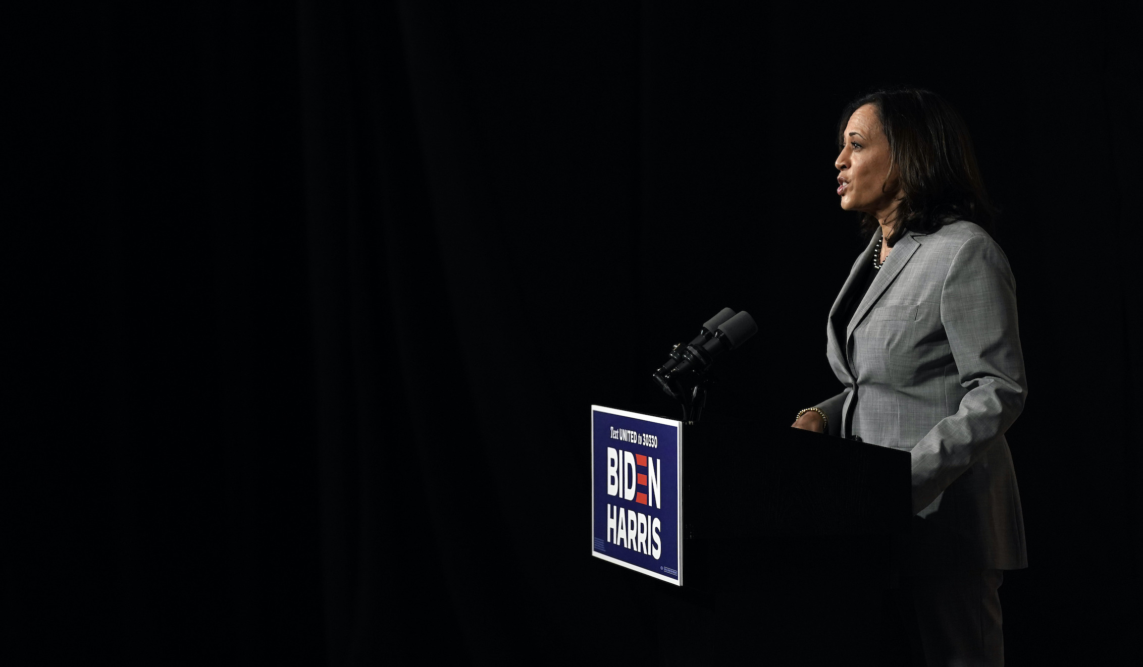 Kamala Harris prepares to step into vice presidential debate spotlight
