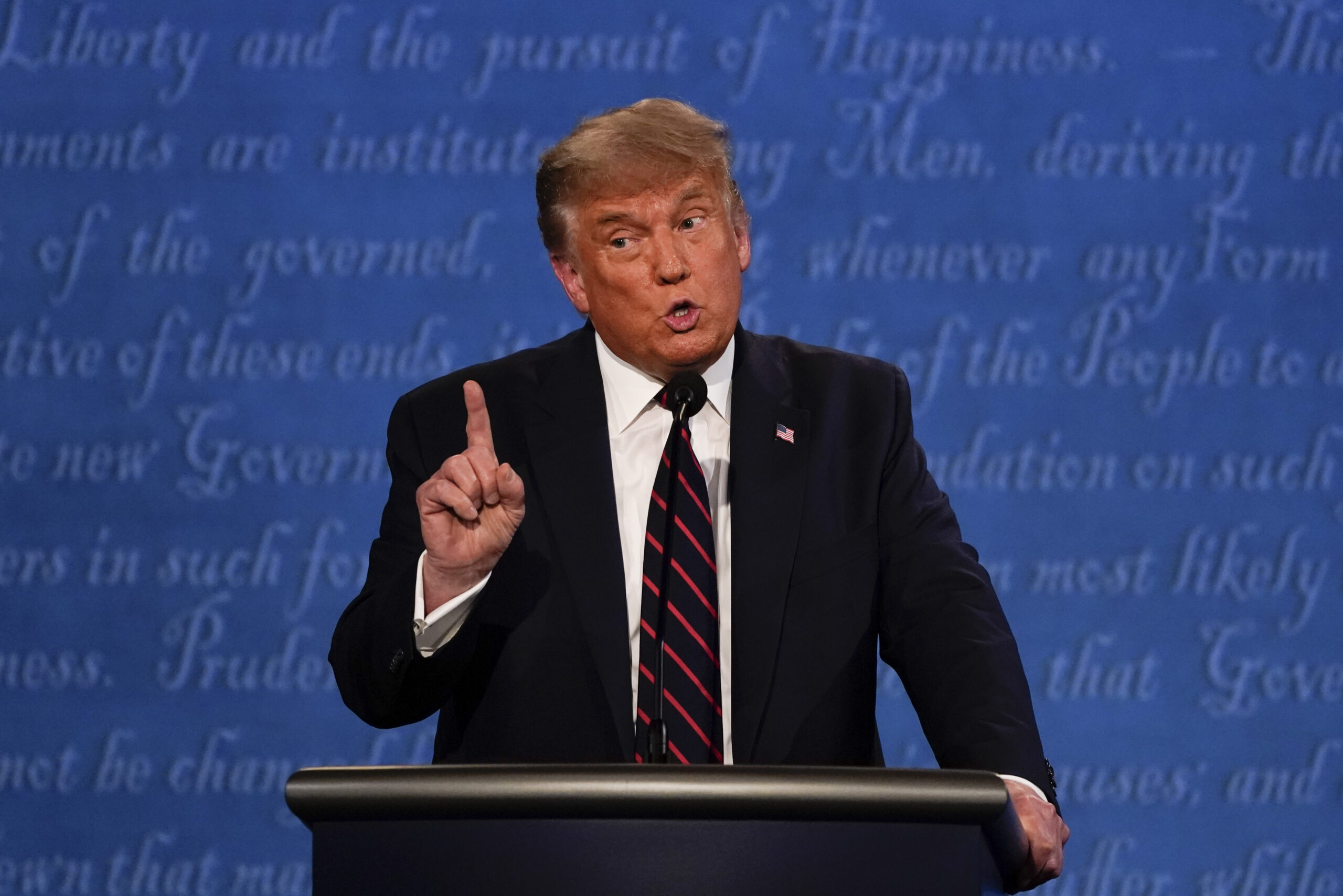 Trump up in first post-debate poll, ‘on the rise again’