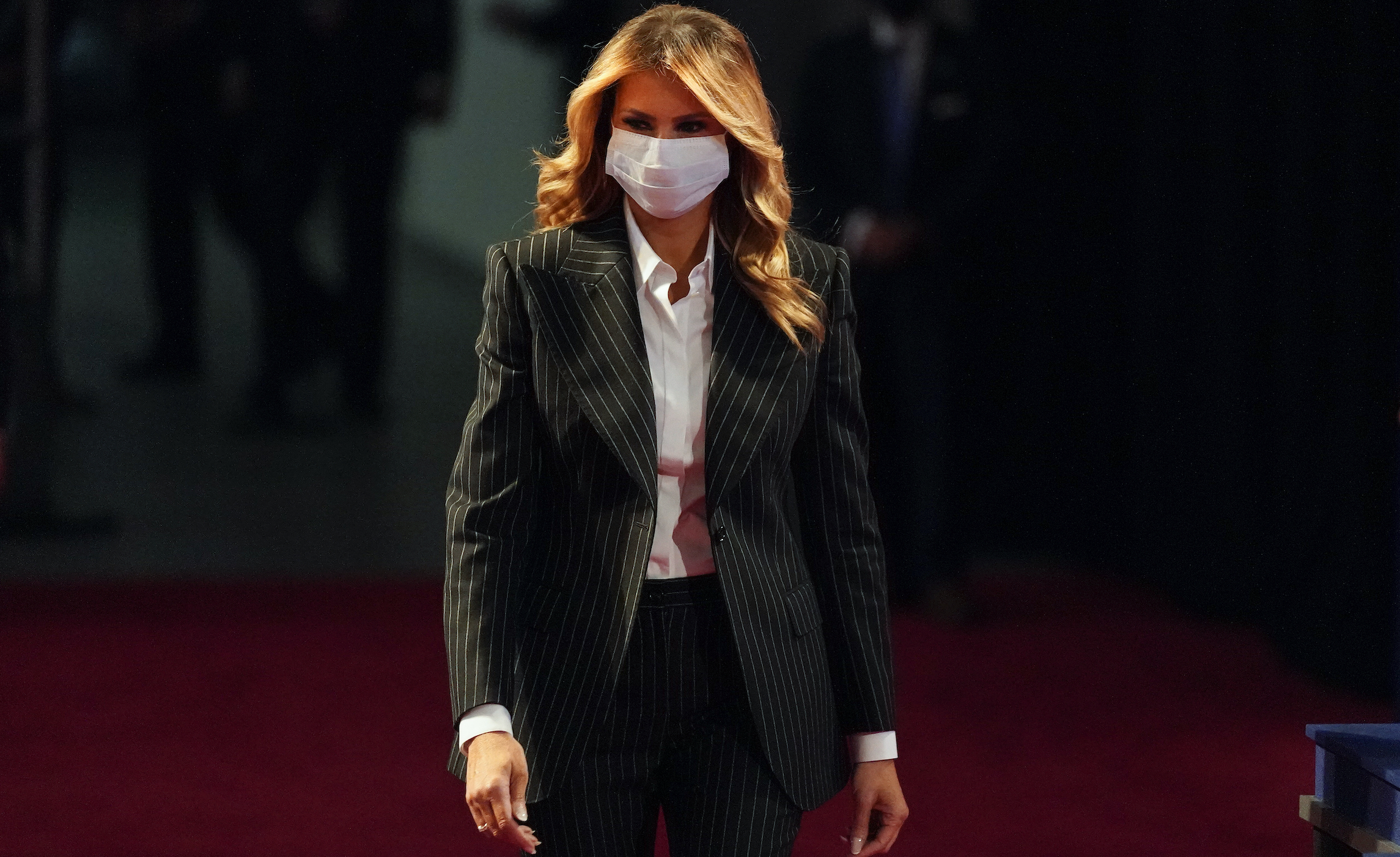 First lady Melania Trump’s chief of staff says ‘her symptoms have not worsened’