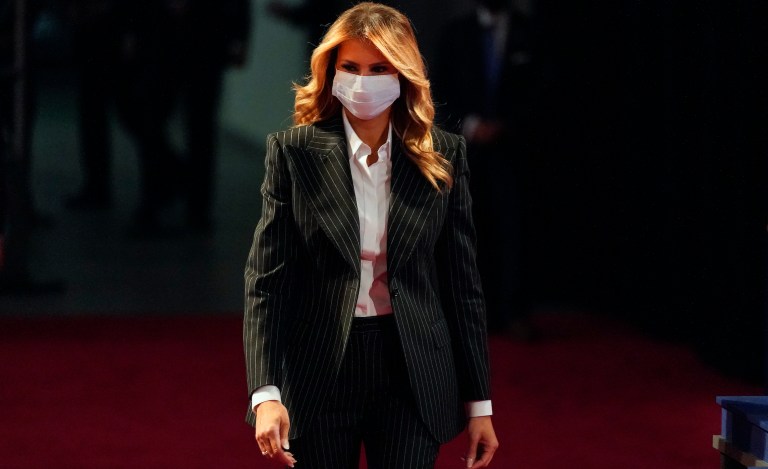 Melania Trump says she is ‘feeling good’ days after positive coronavirus test