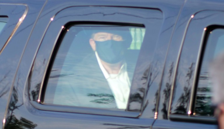 WATCH LIVE: Trump returns to the White House from Walter Reed during COVID-19 treatment