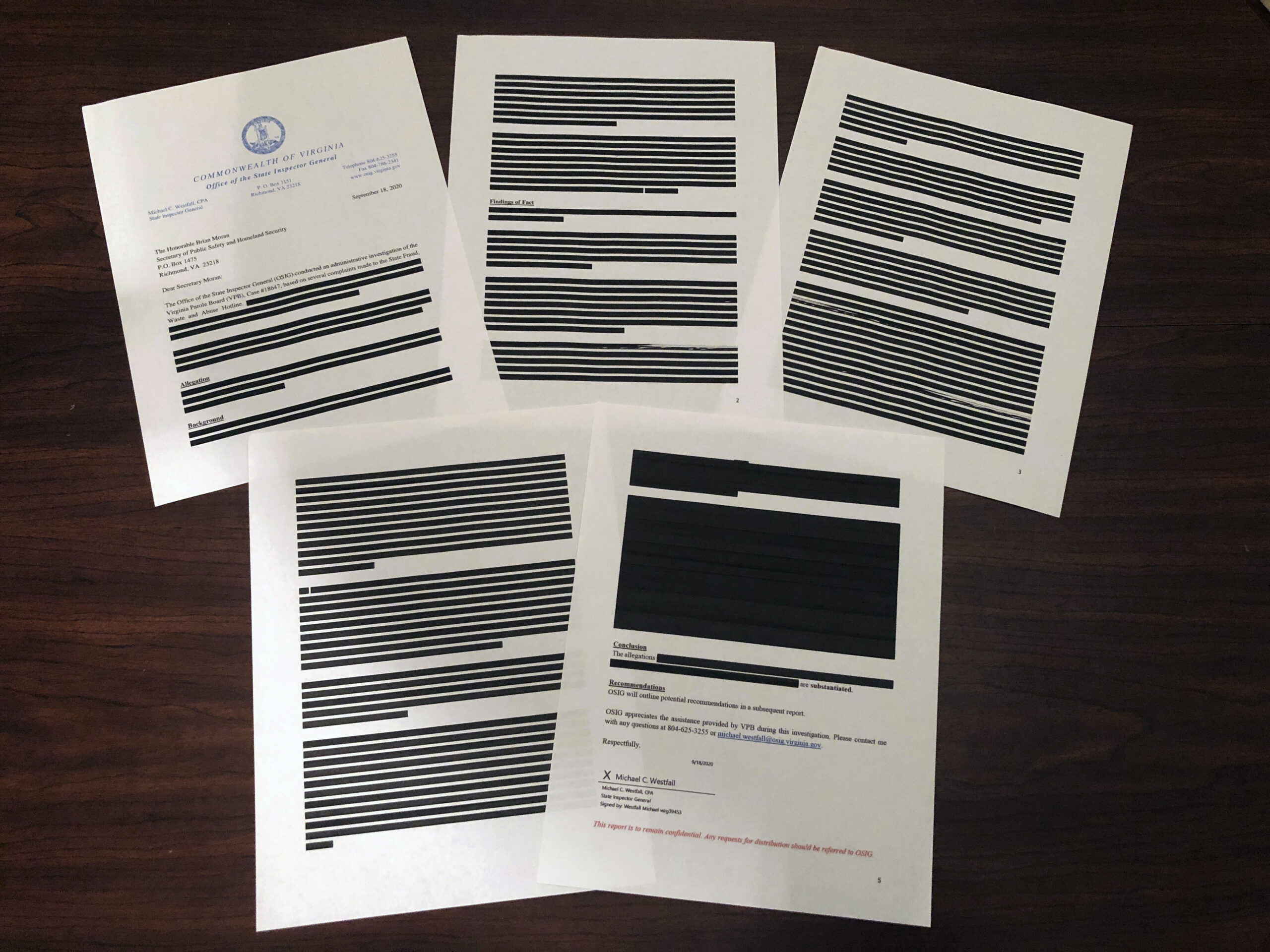 Newly released emails shed light on Virginia parole board accusations