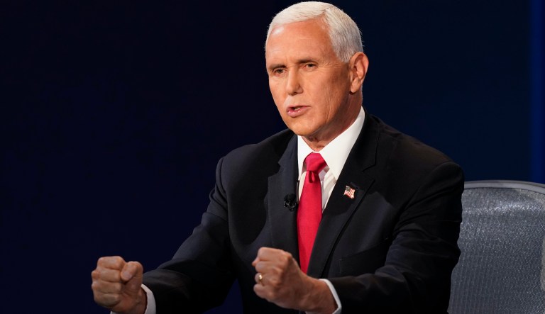 ‘Dramatic contrast’: Pence goes on offensive over Democratic abortion platform at debate