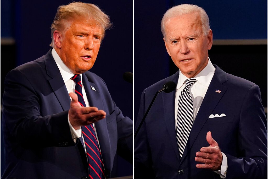 Early voting data in battleground states shows Trump outpacing national polls giving Biden an edge