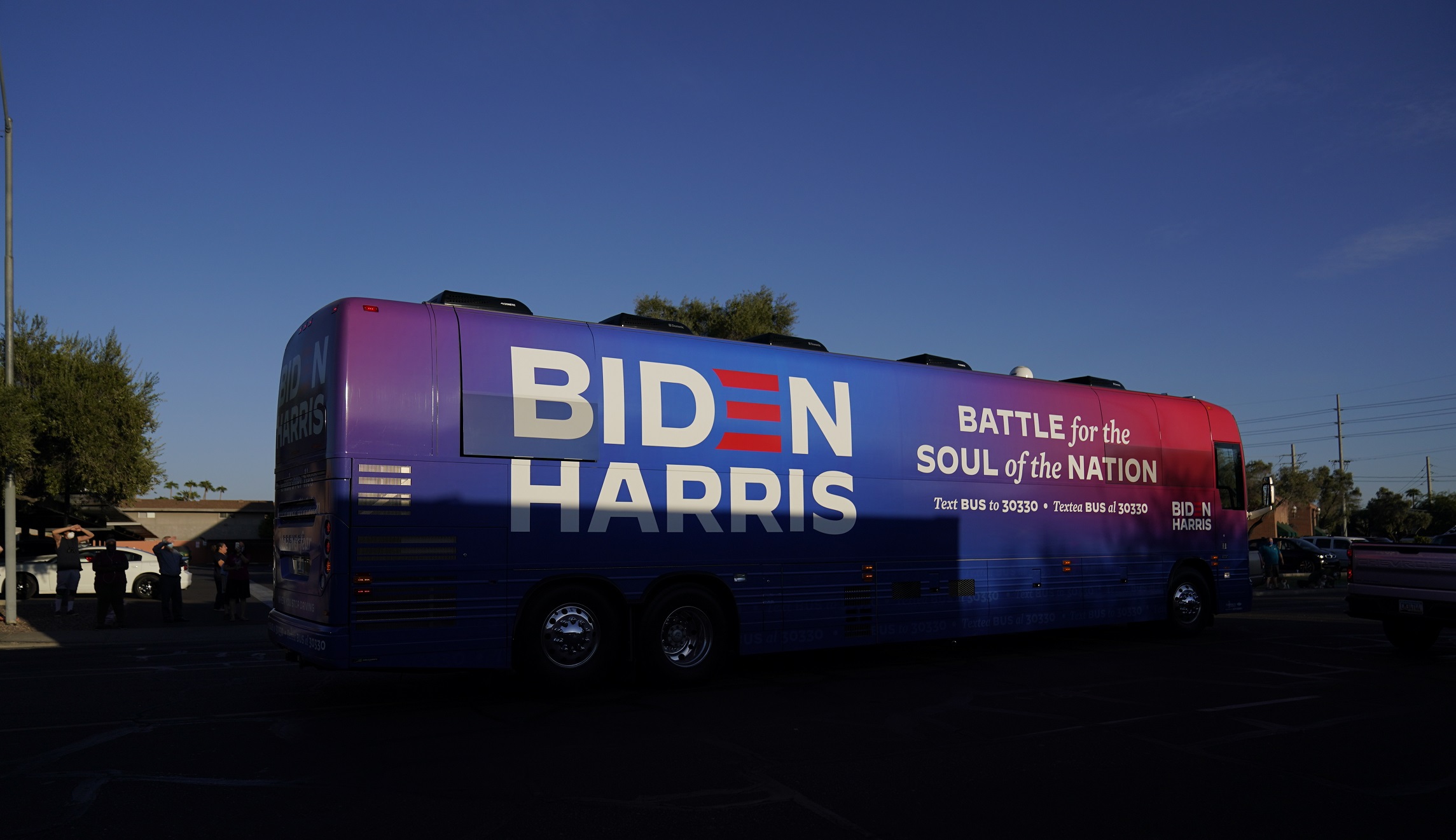 Trump wrongly incites violence by supporting highway harassment of Biden bus
