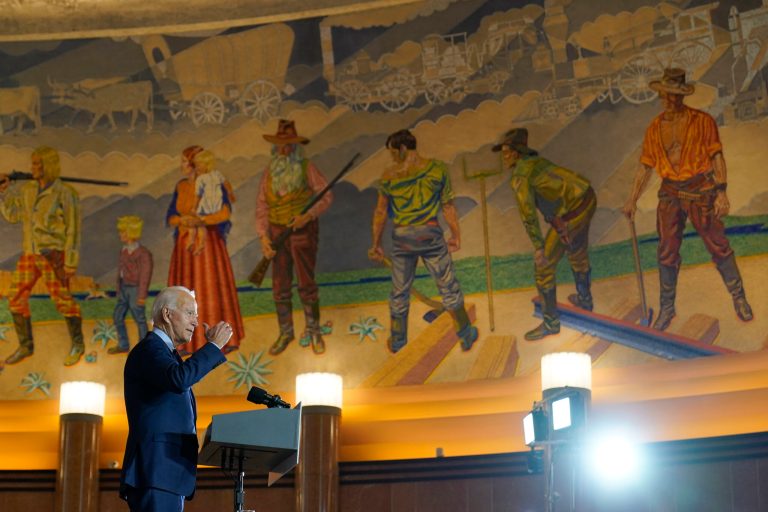 Biden says voters have poor memories over being better off today than four years ago