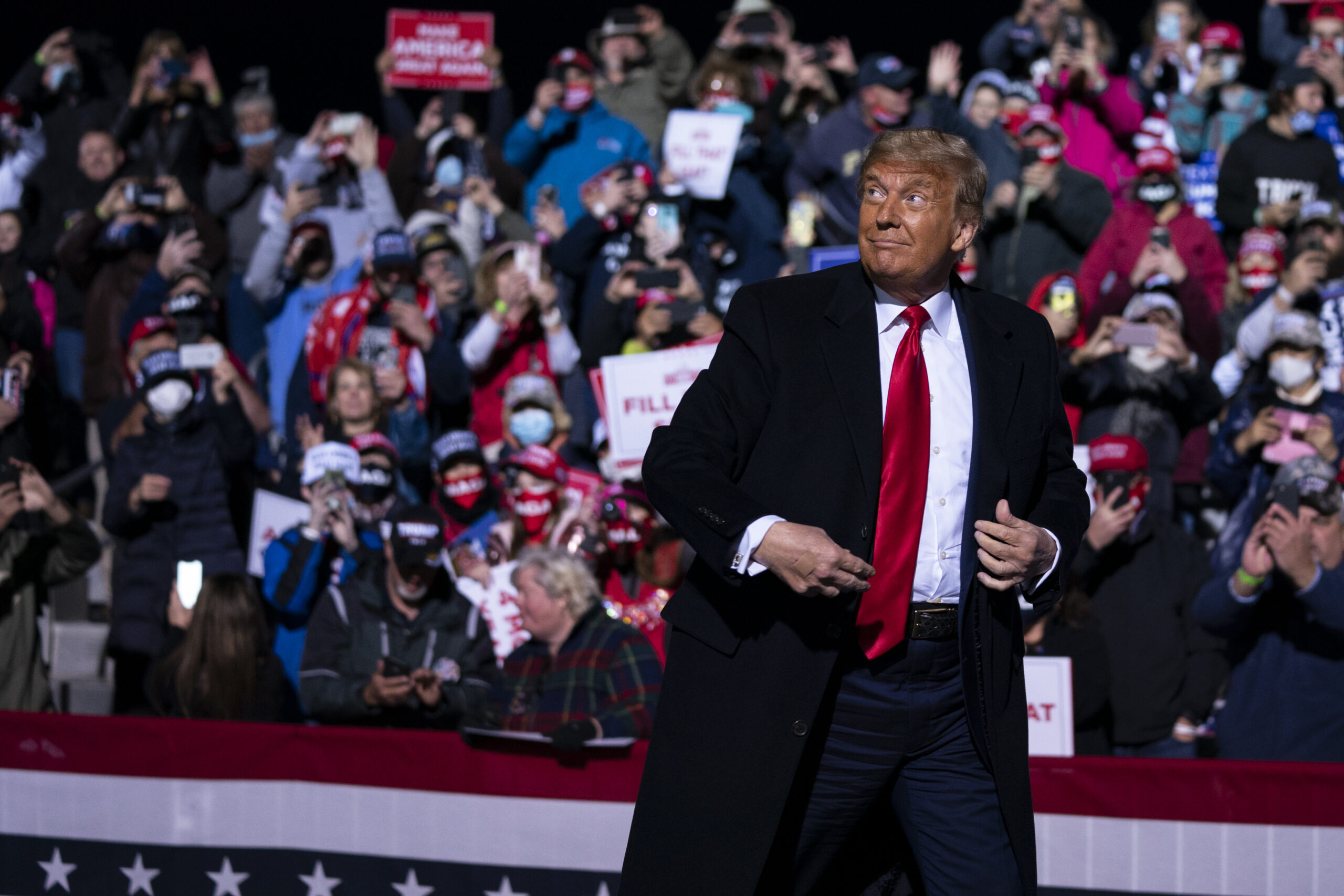 Tightening: Trump cuts Biden’s Rasmussen lead in half
