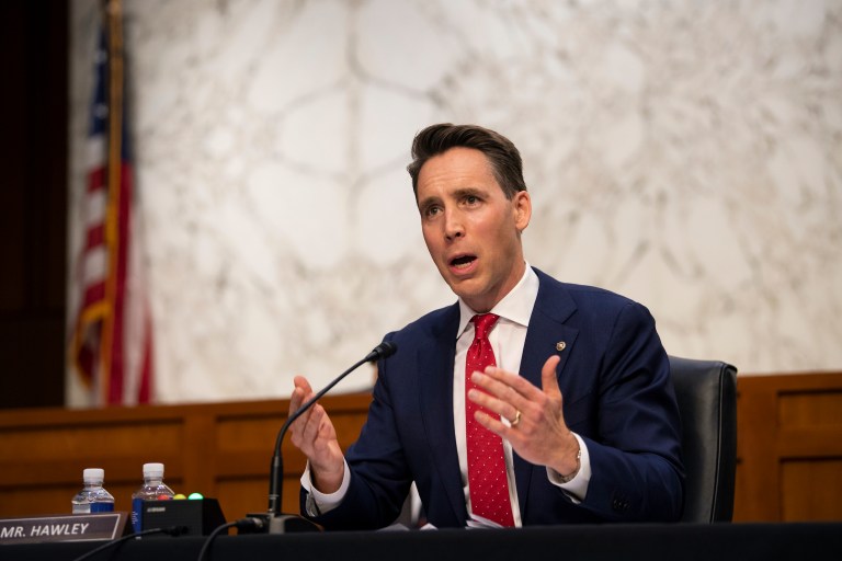 Hawley keeps Democrats peeved by slowing Mayorkas DHS confirmation