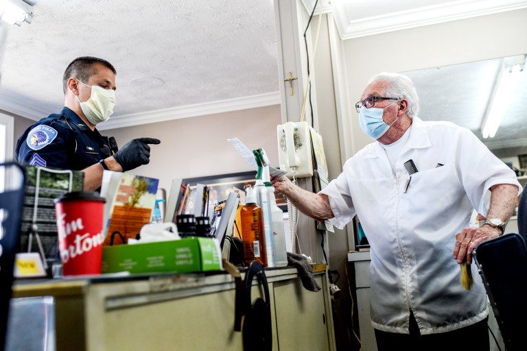 Charges dropped against Michigan barber who defied Whitmer’s lockdown orders