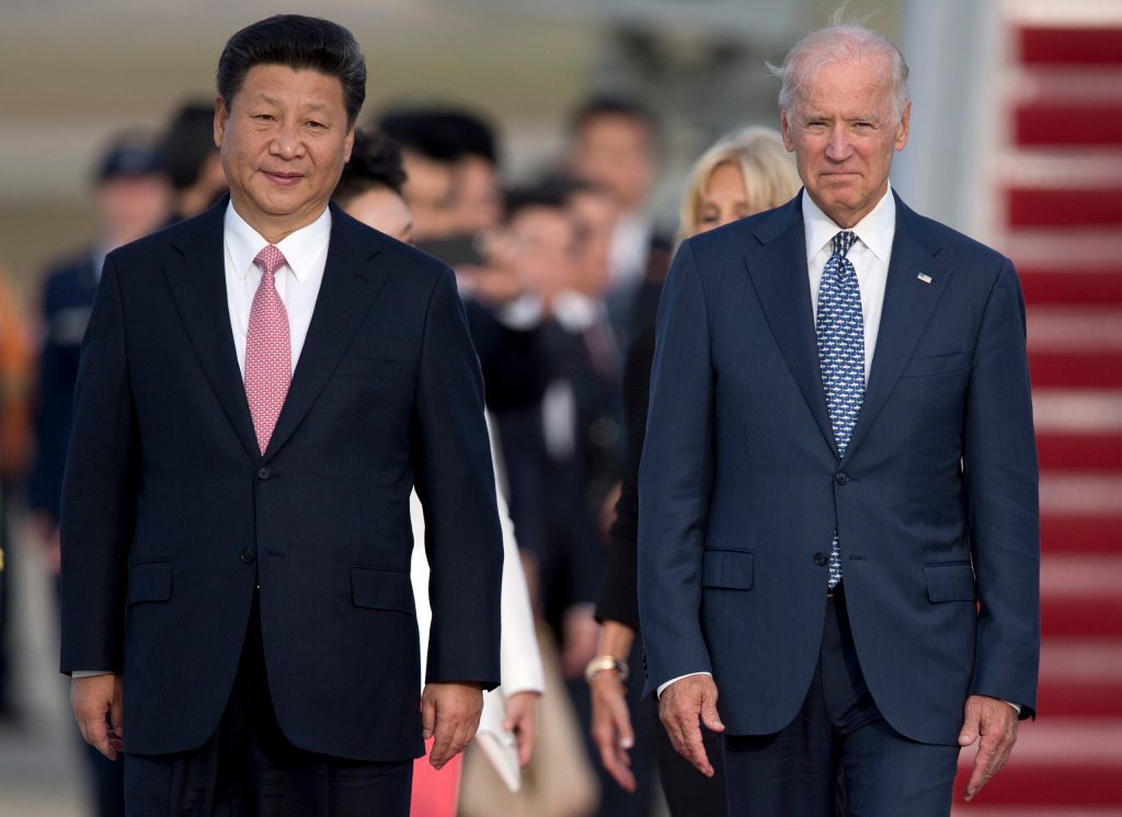 Biden changes his tune on China