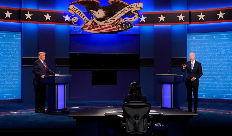 Trump and Biden play within the rules but still savage each other