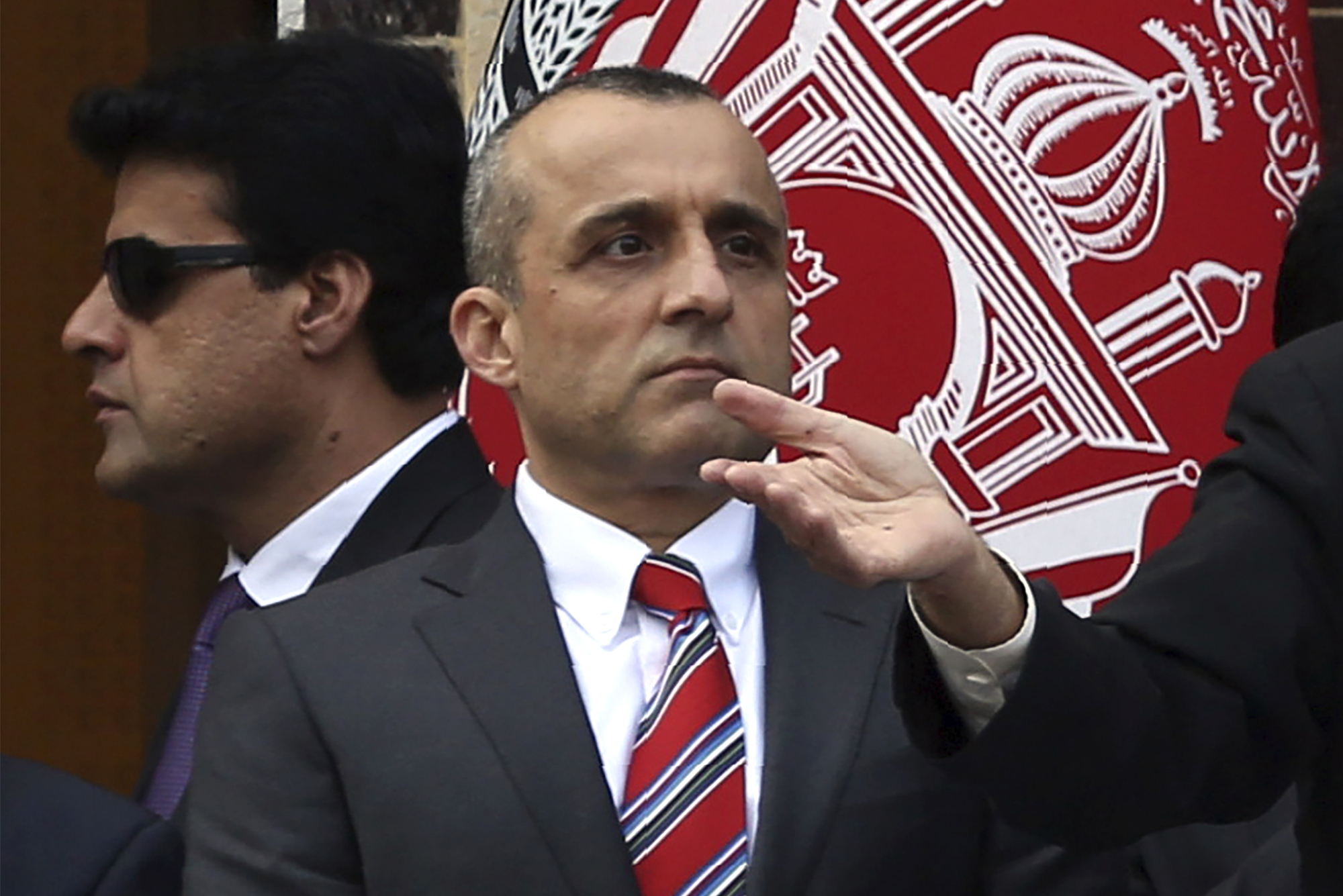 Former Afghan vice president declares himself ‘legitimate caretaker’ president