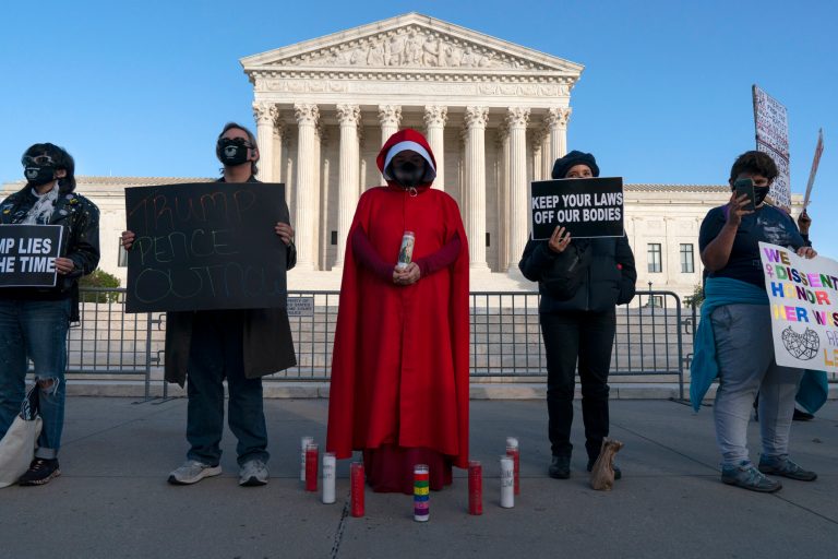 ‘This is fascism!’: TikTok users and protesters alarmed following Barrett’s confirmation to Supreme Court