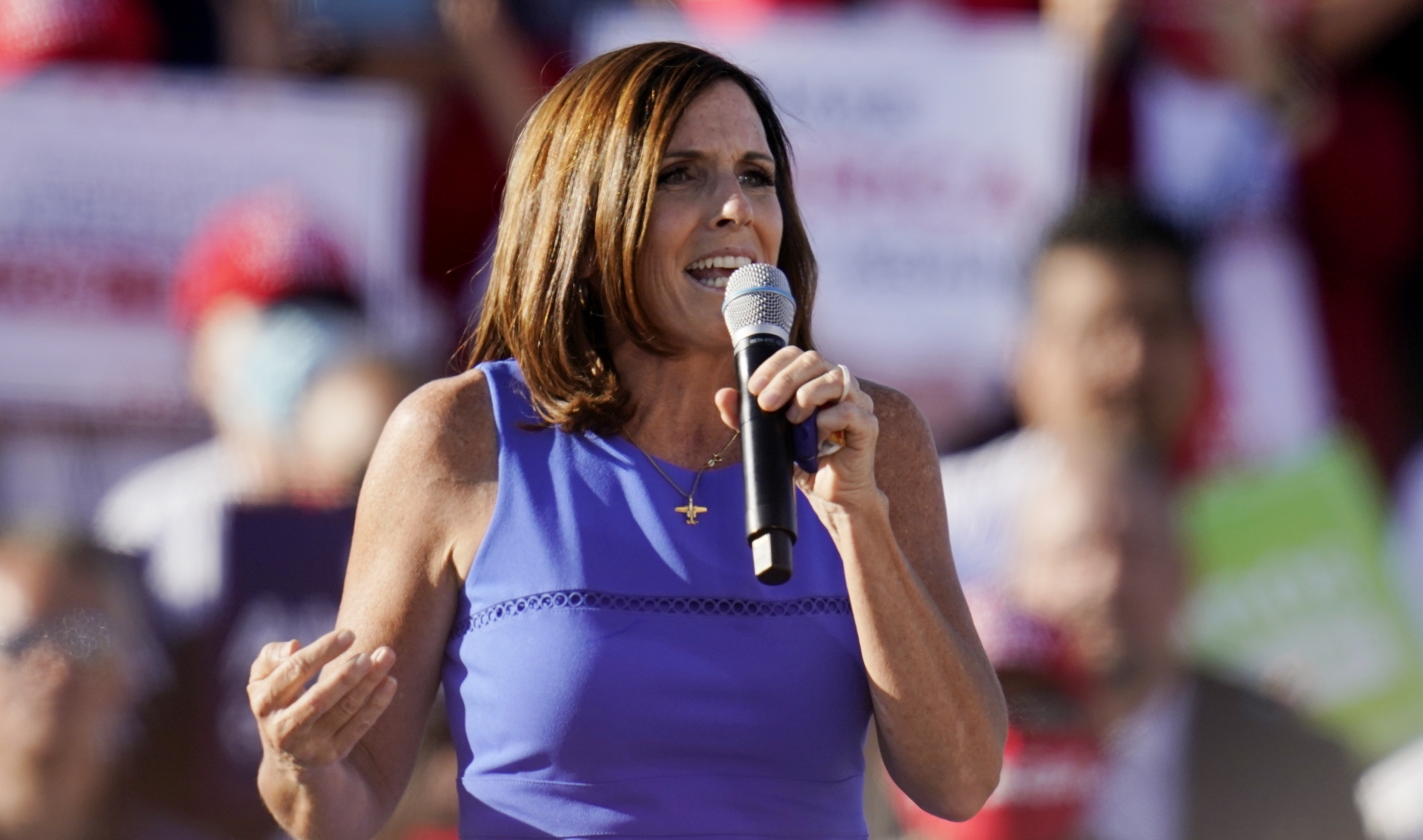 Suspect accused of sexually assaulting former Republican Sen. Martha McSally arrested