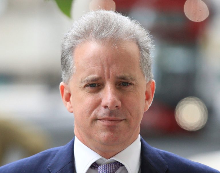 Christopher Steele reappears as Russia expert but avoids dossier questions