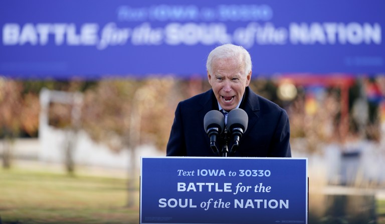 Biden needles Joni Ernst in Iowa for not knowing breakeven soybean price