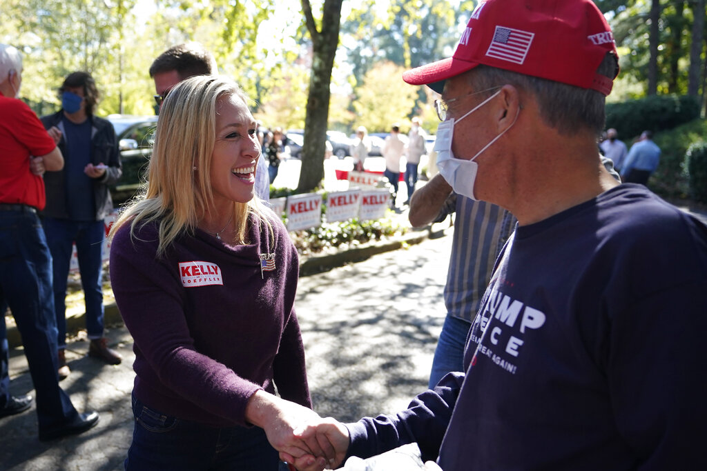 QAnon supporter Marjorie Taylor Greene wins Georgia House seat