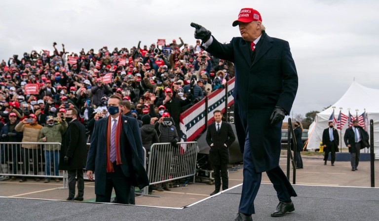 Trump and Biden supporters each point to final polls as reasons for optimism