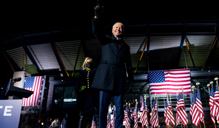 ‘We’re on track to win this election’: Biden soothes nervous Democrats