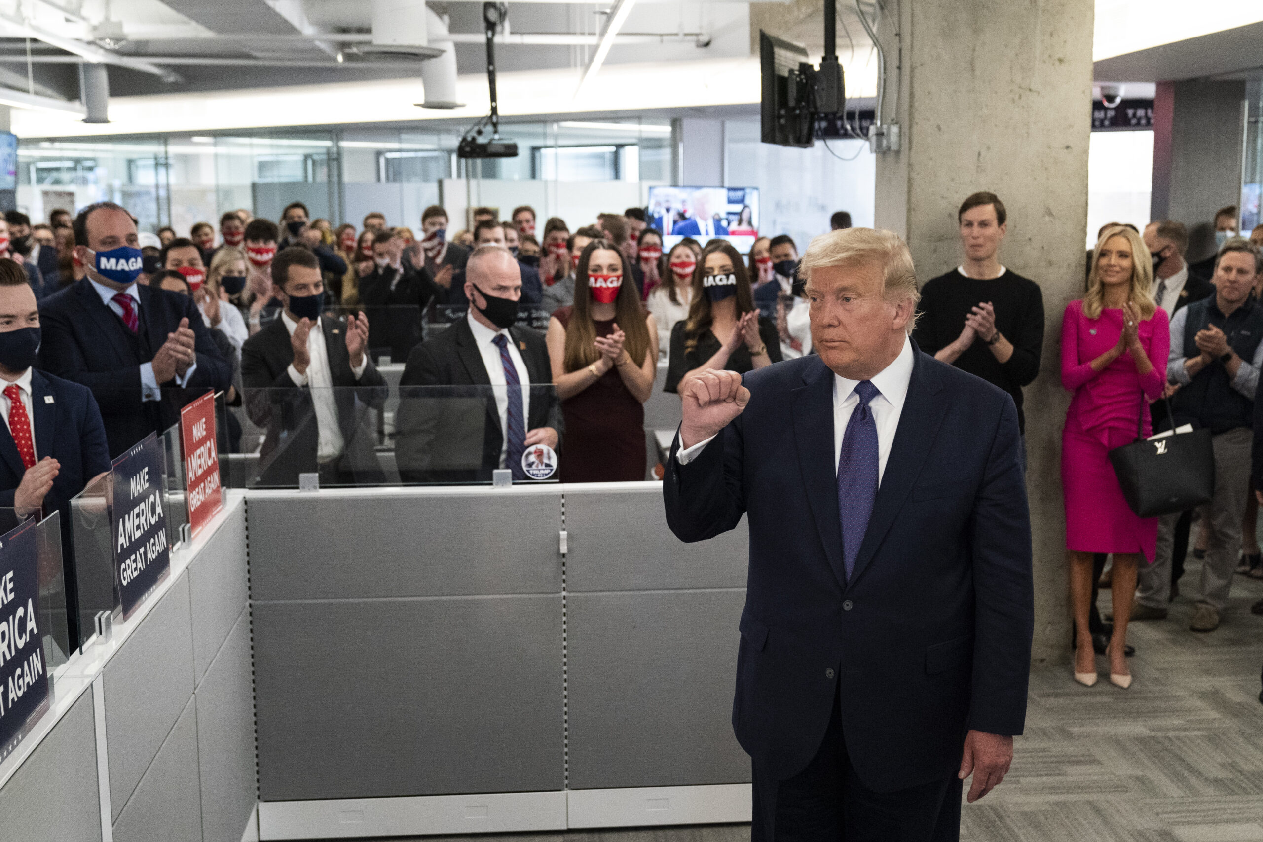 President Trump prematurely declares victory as vote-counting in battleground states continues