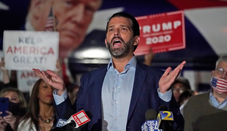 Hunter Biden blackout proves media will protect Democrats for all ‘eternity,’ Donald Trump Jr. says