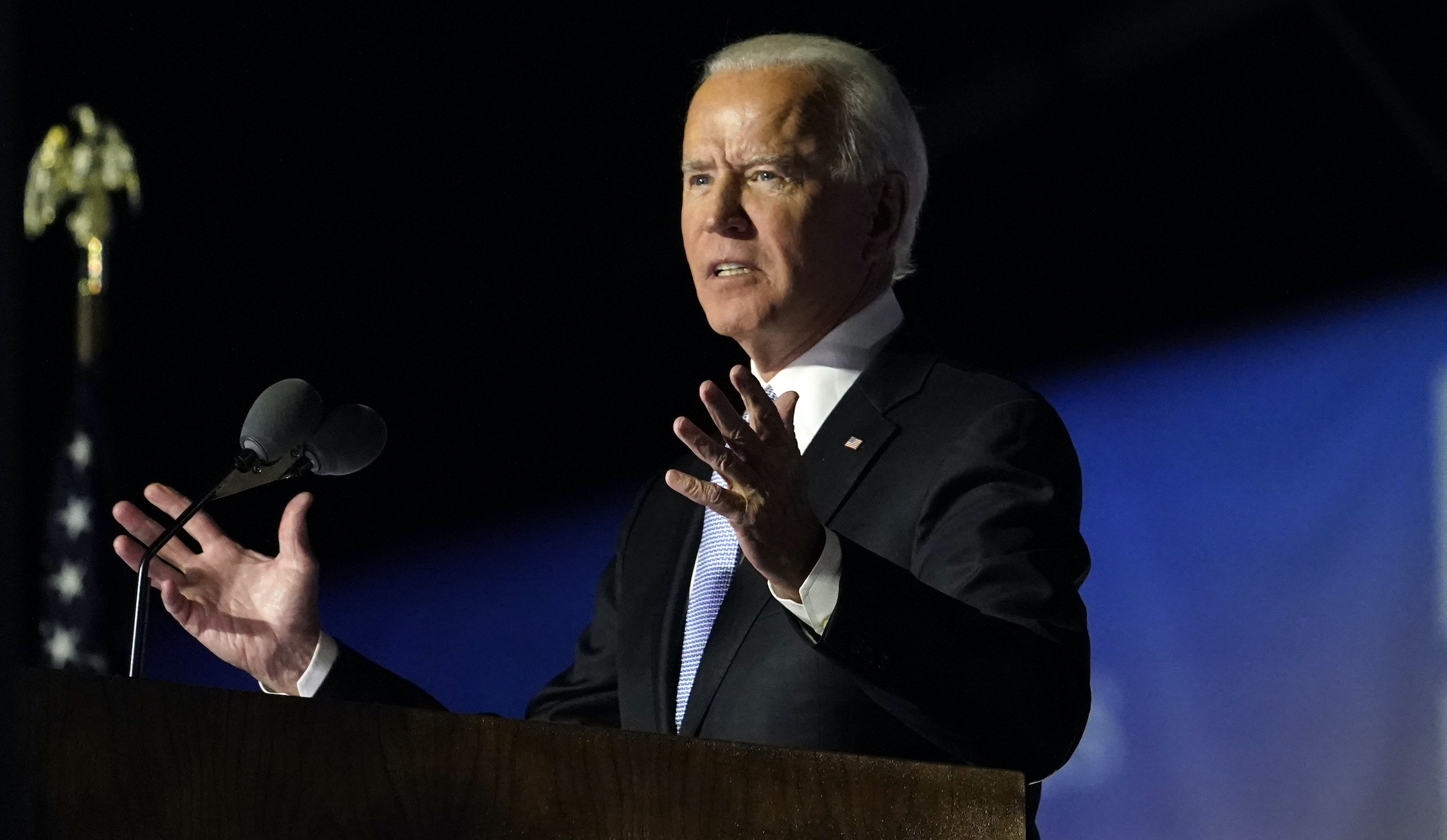 ‘Cause for hope’: Biden welcomes vaccine progress but warns ‘normal’ ‘still months away’