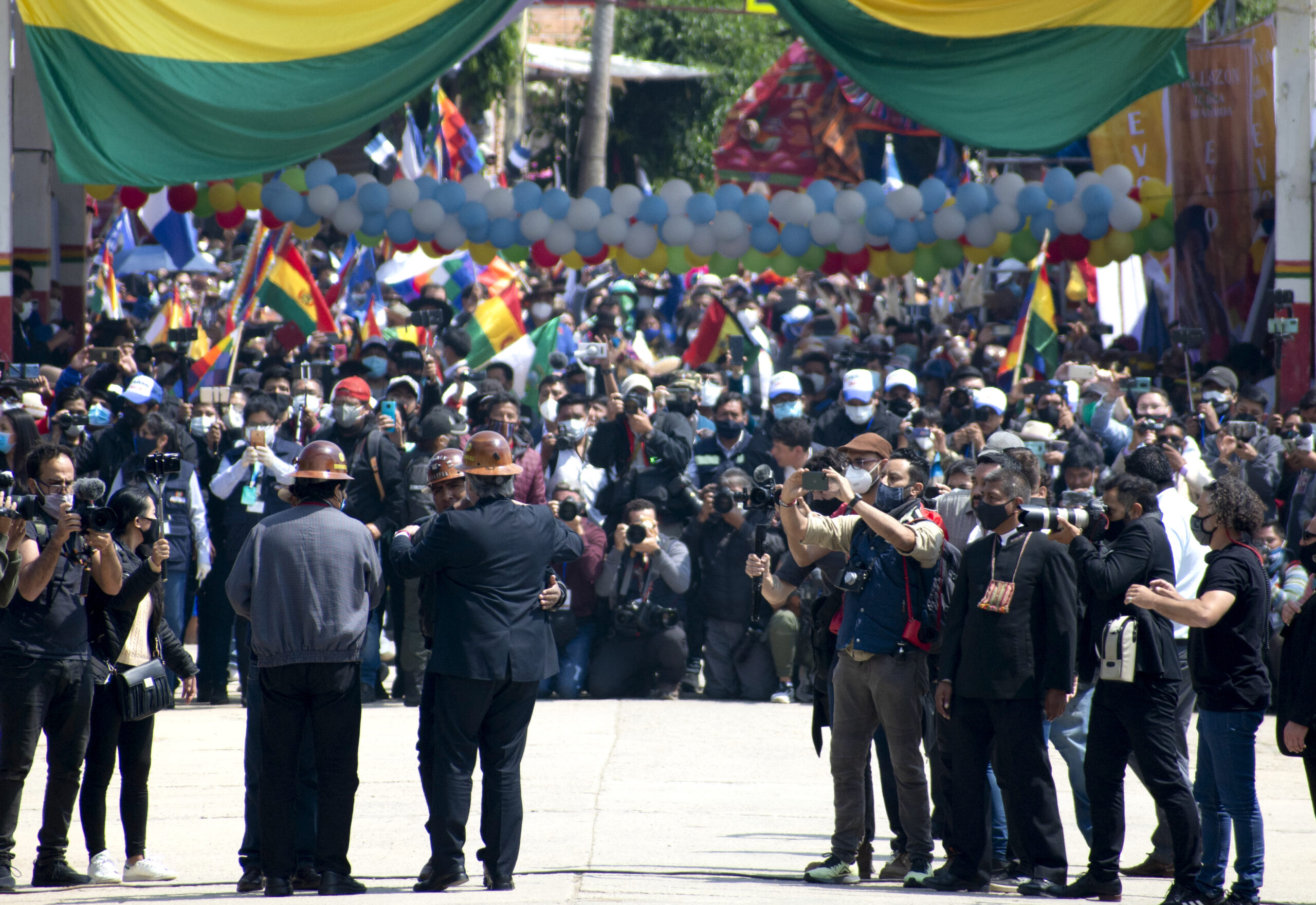 Evo Morales returns to Bolivia after year in exile